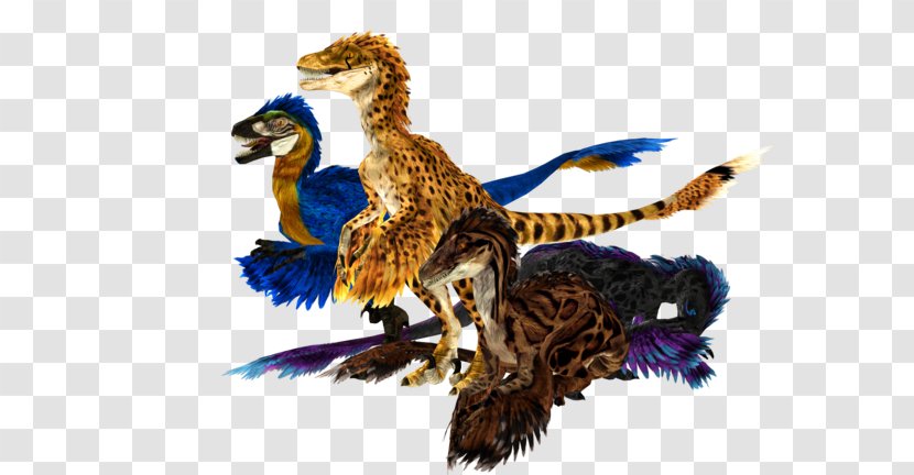 Primal Carnage: Extinction Tyrannosaurus Feather Dinosaur - Bird - All Together Now Transparent PNG