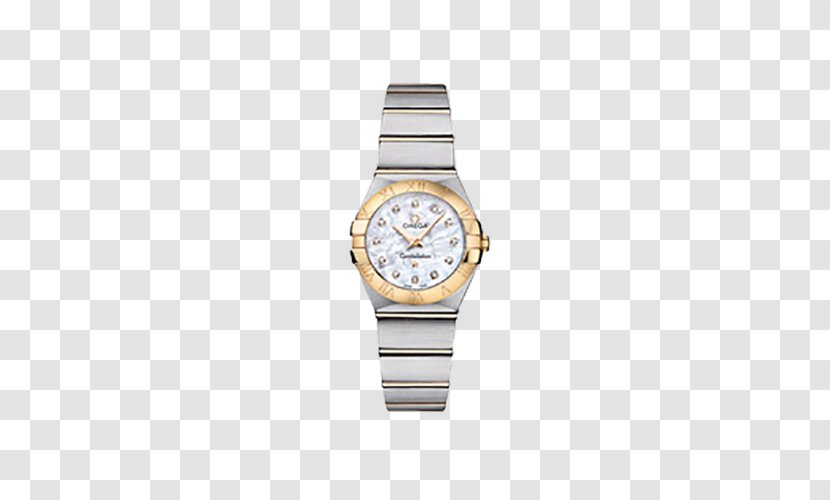 Omega Speedmaster Quartz Clock Constellation SA Watch - Brand - Tag Heuer Mechanical Female Form Transparent PNG