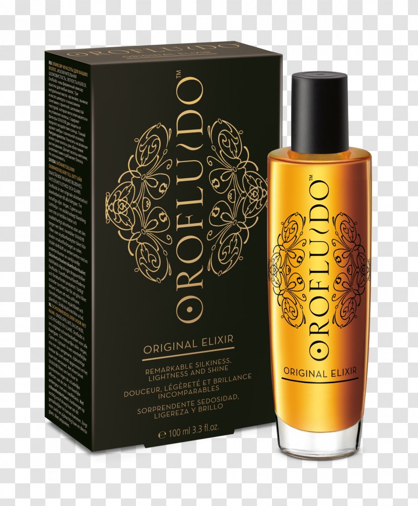 Orofluido Beauty Elixir For Your Hair Care Conditioner Oil Personal Transparent PNG