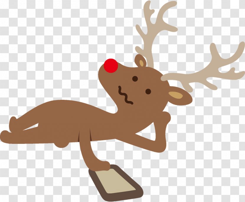 Reindeer Christmas - Elk Animation Transparent PNG