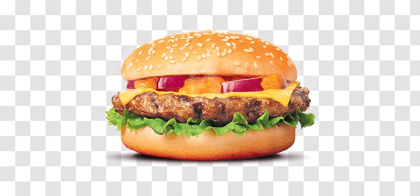 Cheeseburger Hamburger Barbecue Slider Fast Food - Sandwich - Big Burger Transparent PNG