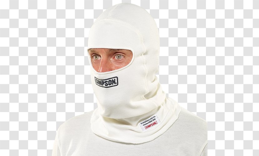 Balaclava Simpson Performance Products Racing Suit Auto Helmet - Heart - Frame Transparent PNG