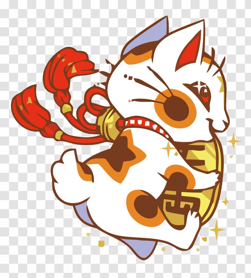 Cat Maneki-neko - Vector Lucky Transparent PNG