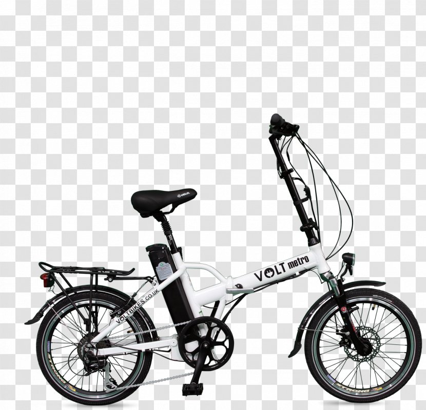 Electric Bicycle Folding Vehicle Scooter - Wheel Transparent PNG