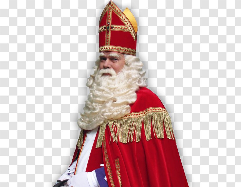 Santa Claus Sinterklaas V.O.F. Outline Christmas Ornament Zwarte Piet - Animaatio Transparent PNG
