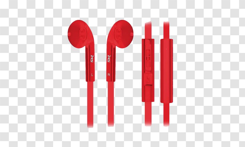 Headphones RED.M - Audio Equipment Transparent PNG