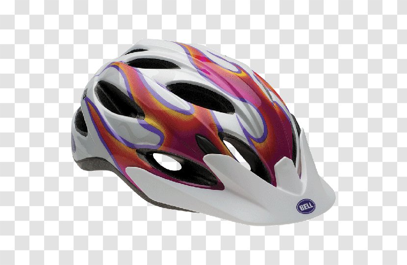 Bicycle Helmets Bell Sports Cycling - Magenta Transparent PNG