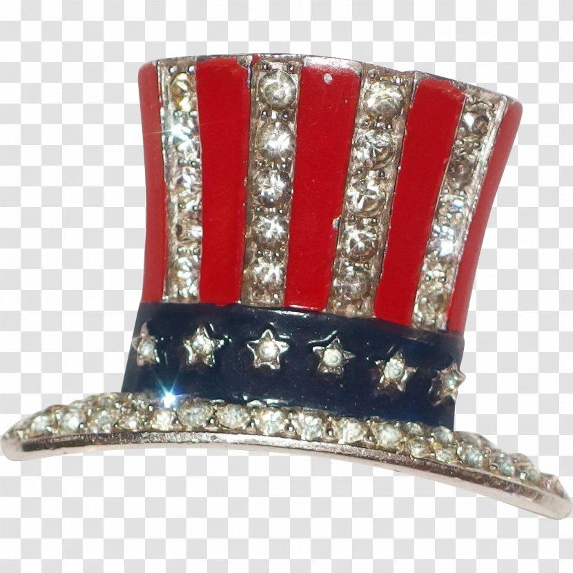 Uncle Sam United States Brooch Jewellery Hat - Pin Transparent PNG