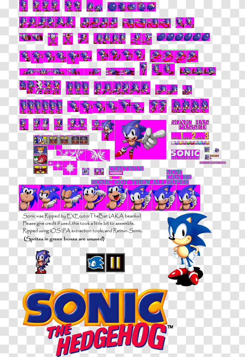 Sonic The Hedgehog 2 CD Chaos Tails - Sprite - Pixel Art Transparent PNG