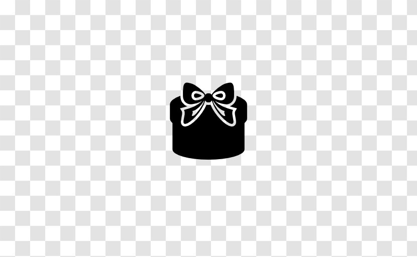 Gift - Box - Black Transparent PNG