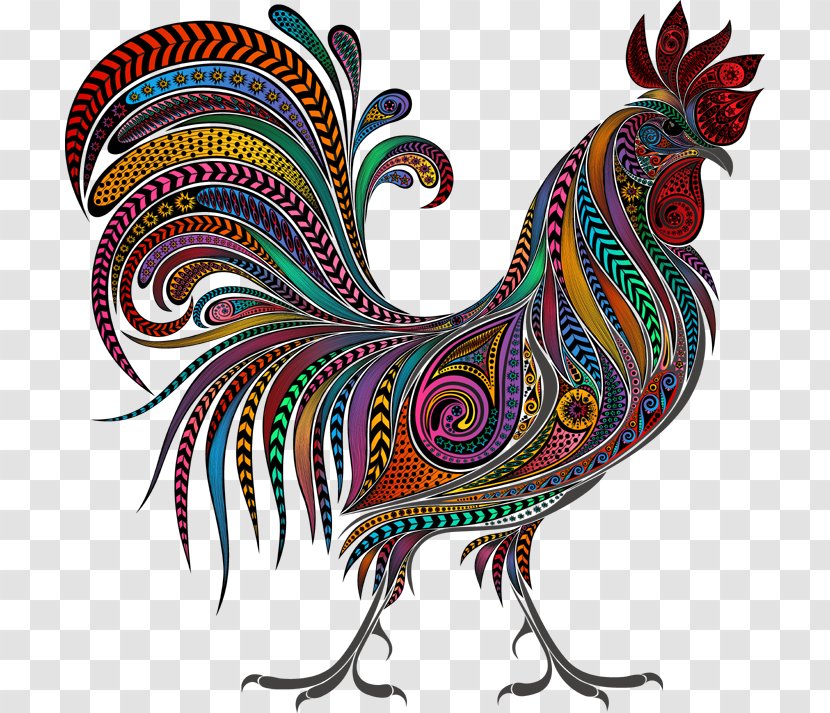 Rooster Chicken Clip Art - Royaltyfree Transparent PNG