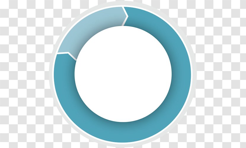 Circle Font - Turquoise - Gradual Vector Transparent PNG