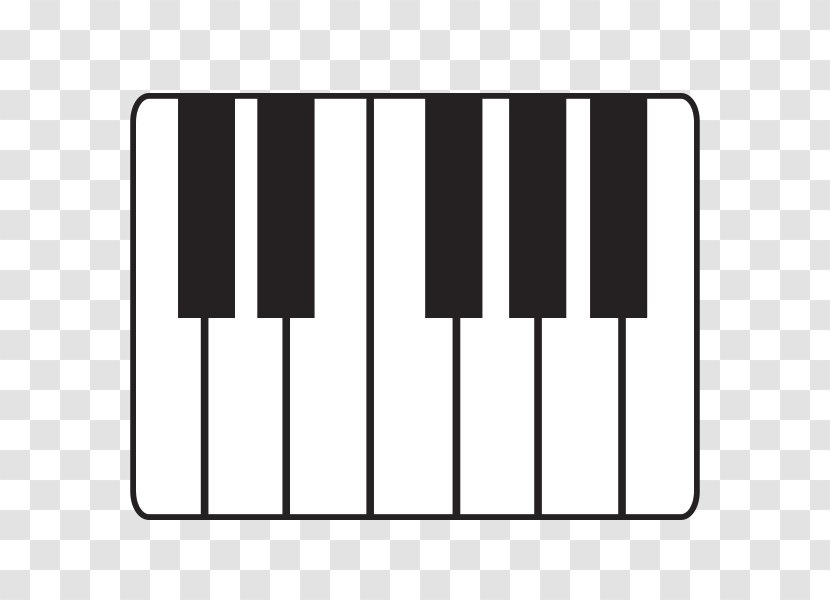 Piano Musical Keyboard Chord - Silhouette Transparent PNG