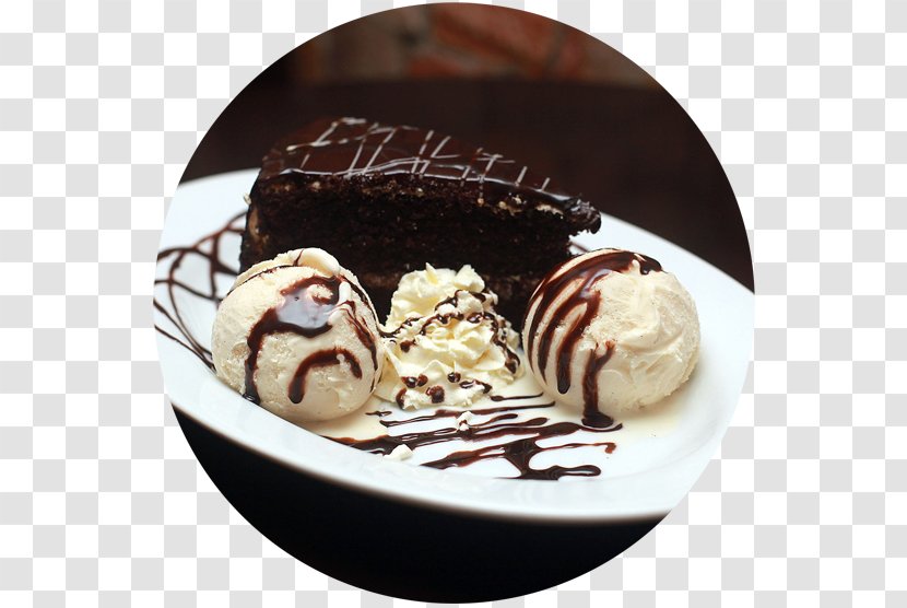 Sundae Dame Blanche Chocolate Ice Cream Praline - Syrup Transparent PNG