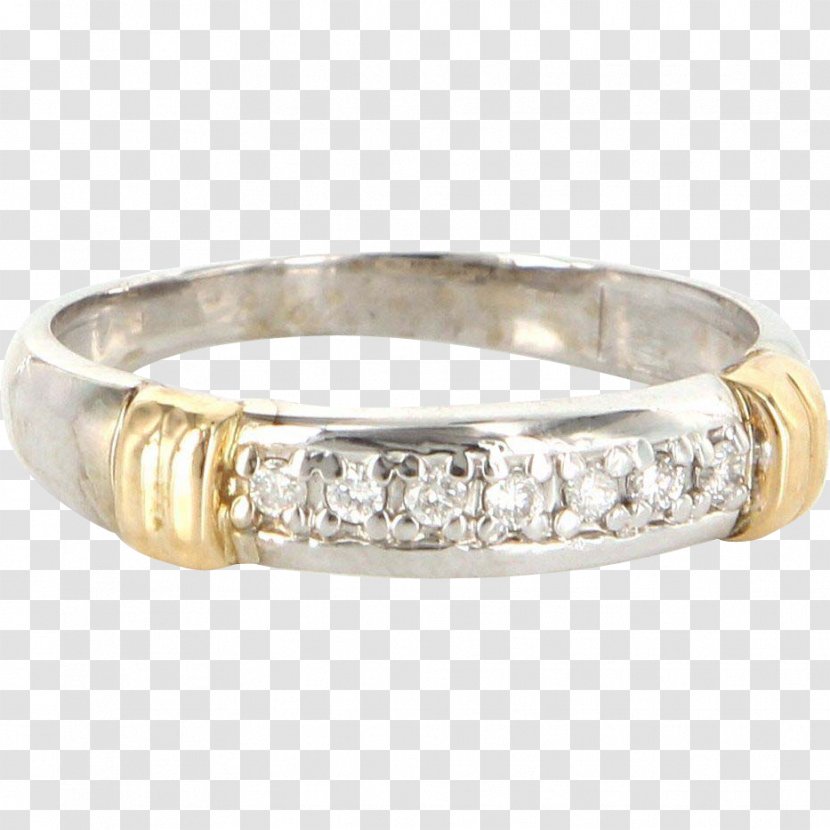 Wedding Ring Gold Silver - Carat Transparent PNG