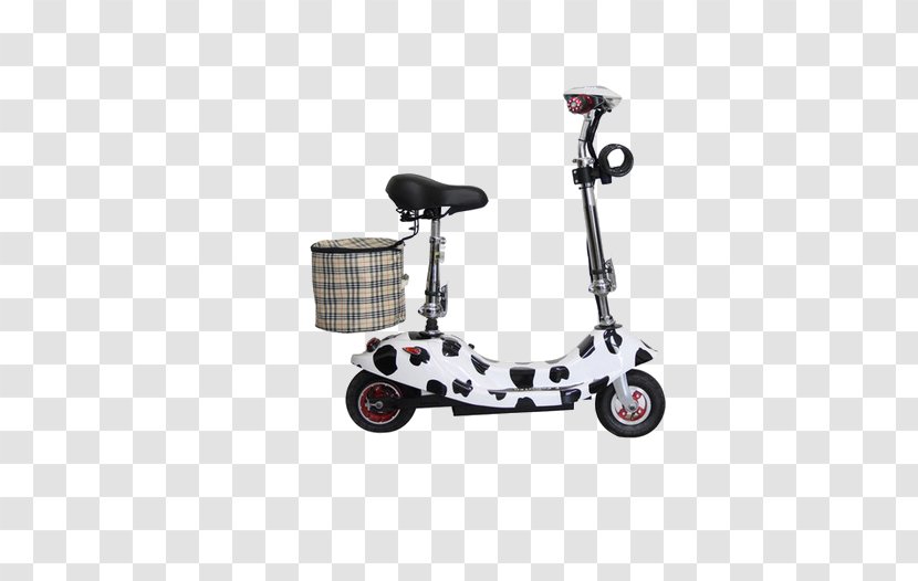 Electric Motorcycles And Scooters Car Wheel Bicycle - Cows Scooter Transparent PNG