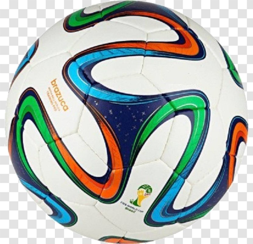 2018 World Cup 2014 FIFA Ball Adidas Brazuca - Protective Equipment In Gridiron Football Transparent PNG
