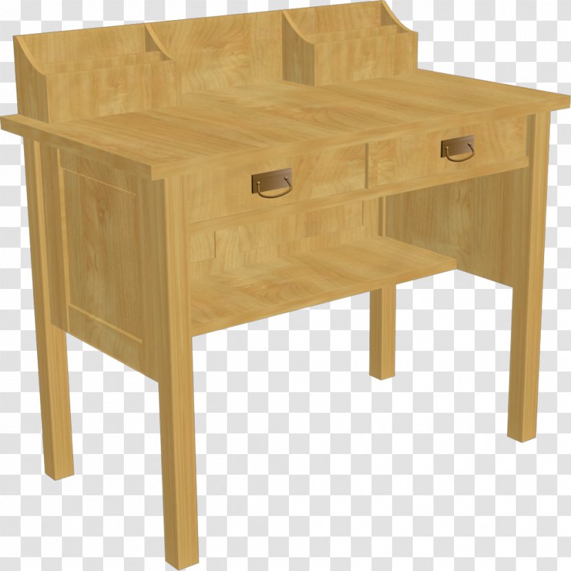 Table Drawer Desk Wood Stain Transparent PNG