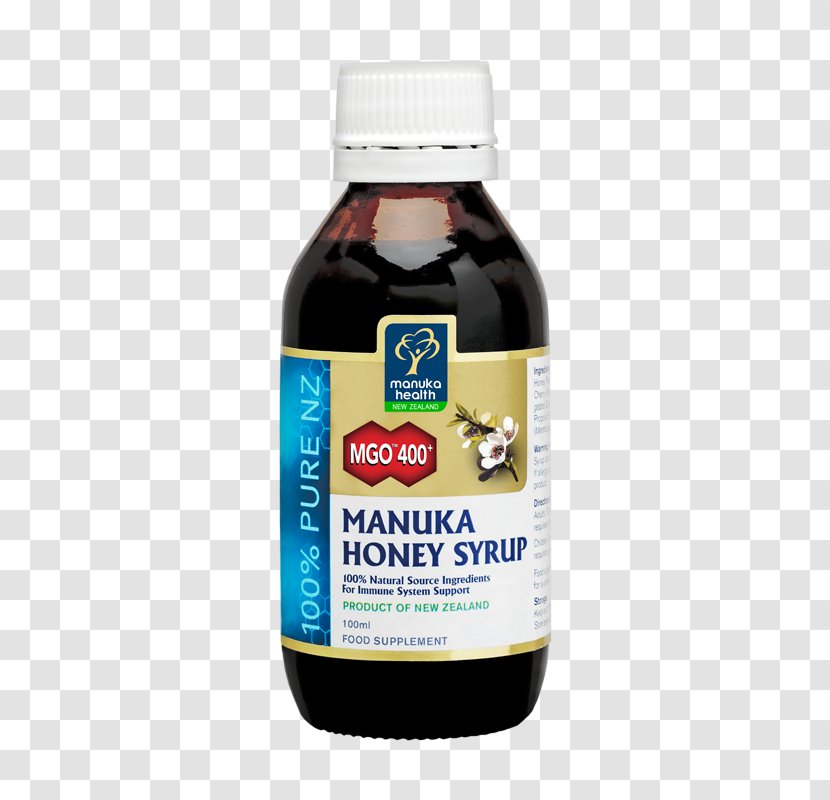Mānuka Honey Manuka Health Syrup - Liquid Transparent PNG