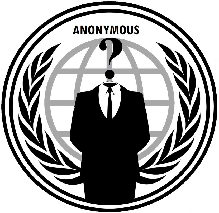 Anonymous Logo Security Hacker - Hacktivism - Mask Transparent PNG
