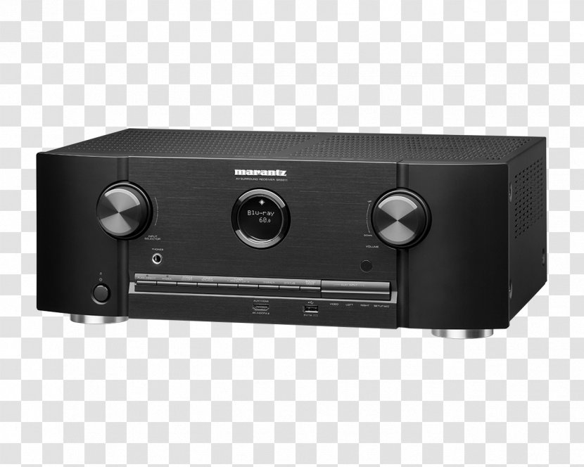 Marantz SR5012 7.2 Channel 4K Ultra HD Network AV Receiver Audio Power Amplifier Surround Sound - Hdmi Transparent PNG