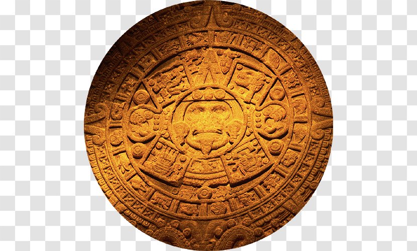 Mexico City Aztec Calendar Stone Maya Civilization Wallpaper - Time Transparent PNG
