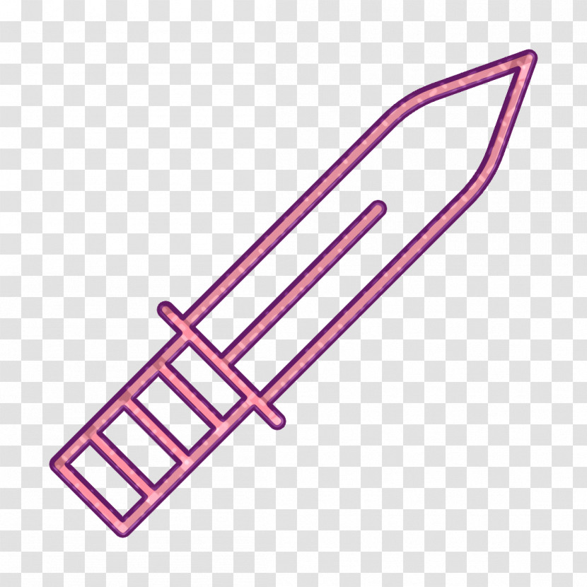Knife Icon Hunting Icon Tools And Utensils Icon Transparent PNG