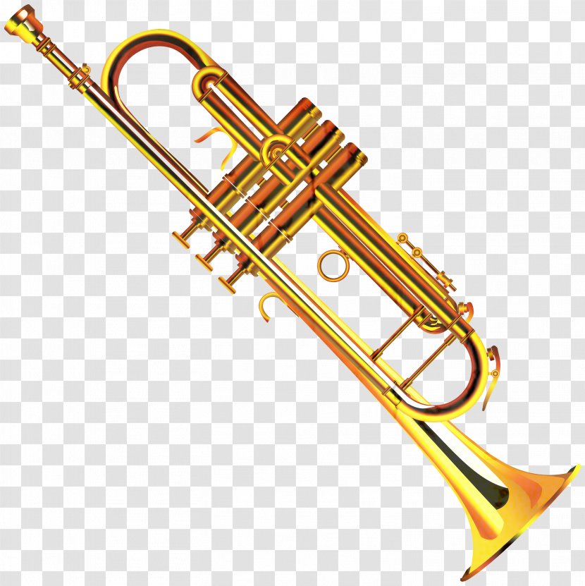Brass Instruments Musical Trumpet - Trombone Transparent PNG