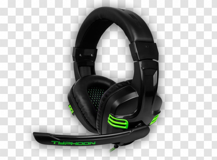 B-Move Gaming Headphones + Mic Typhoon Bg Microphone Computer Mouse Keyboard - Technology Transparent PNG