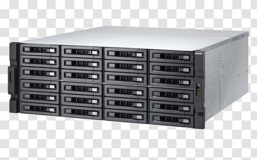 Network Storage Systems Serial Attached SCSI Data Hard Drives QNAP Systems, Inc. - Technology - Device Transparent PNG