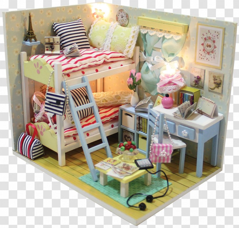 Dollhouse Furniture Pre-sen-te Gifts Shop Wood - Roommate Transparent PNG