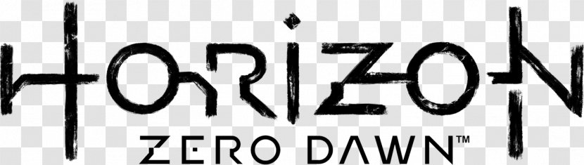 Horizon Zero Dawn Logo Aloy Game PlayStation 4 - Black And White - For Honor Transparent PNG
