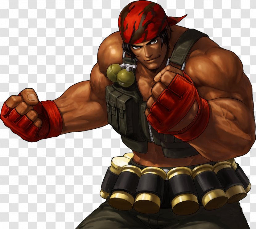 The King Of Fighters '94 KOF: Maximum Impact 2 XIII 2000 Ikari Warriors - Bodybuilder - Portrait Transparent PNG