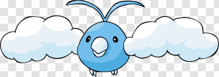 Swablu Altaria Pokémon Art Drawing - Cartoon - Pokemon Transparent PNG