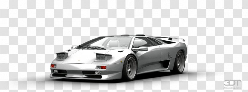 Lamborghini Diablo Car Murciélago Motor Vehicle - Automotive Lighting Transparent PNG