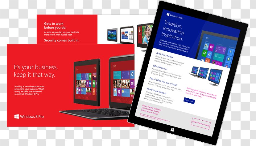Online Advertising Display Microsoft Campaign - Multimedia - Modern Business Transparent PNG