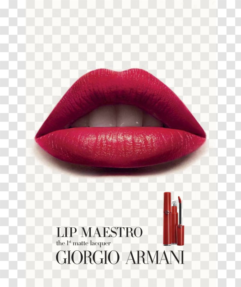 Armani Chanel Cosmetics Beauty Fashion - Lipstick - Lips Transparent PNG