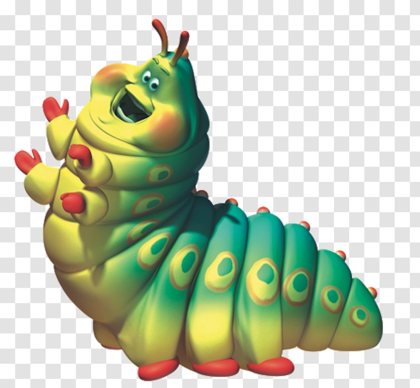A Bug's Life Heimlich Flik P.T. Flea The Walt Disney Company - Caterpillar - Pixar Transparent PNG
