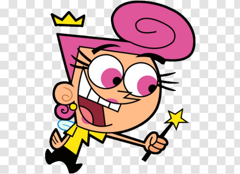 Timmy Turner Poof Mr. Crocker Cosmo Tootie - Pink - Parents Transparent PNG