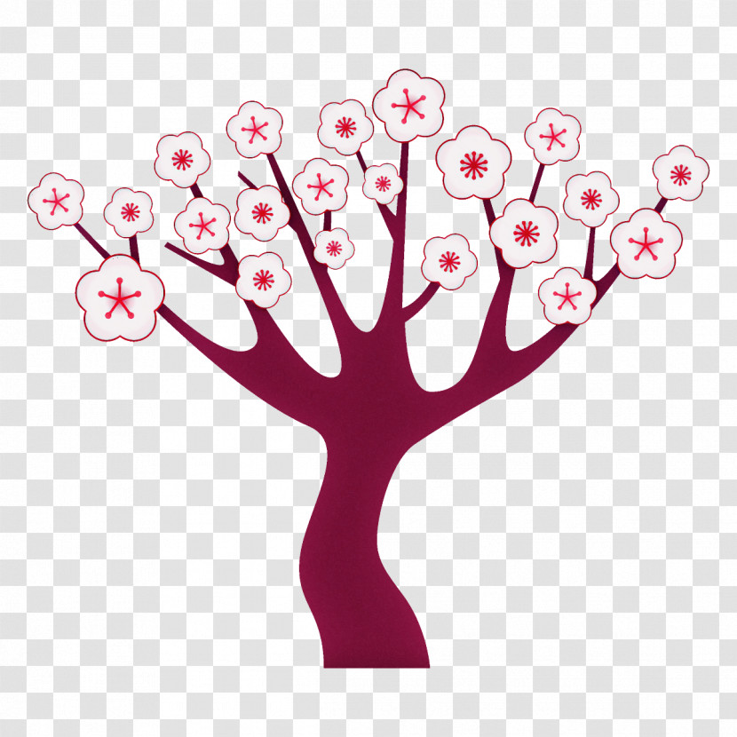 Plum Tree Plum Winter Flower Transparent PNG