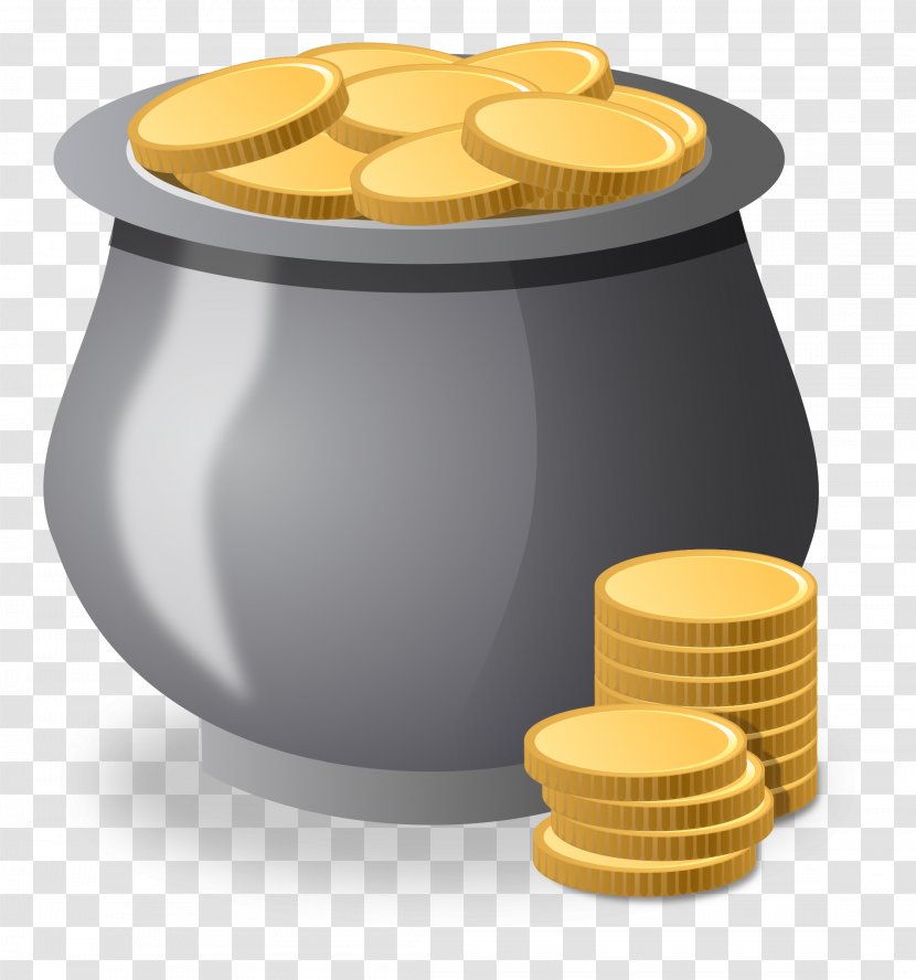 Money Coin Clip Art - Gold - Falling Transparent PNG