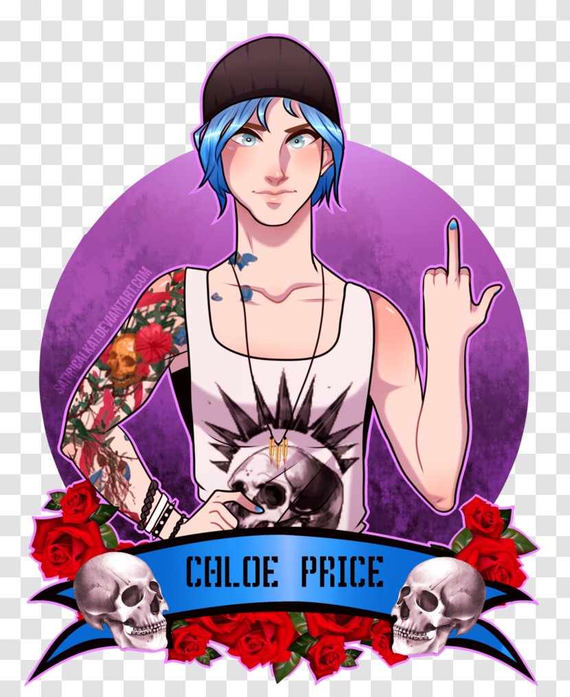 Life Is Strange Chloe Price Drawing Fan Art - Pink Transparent PNG