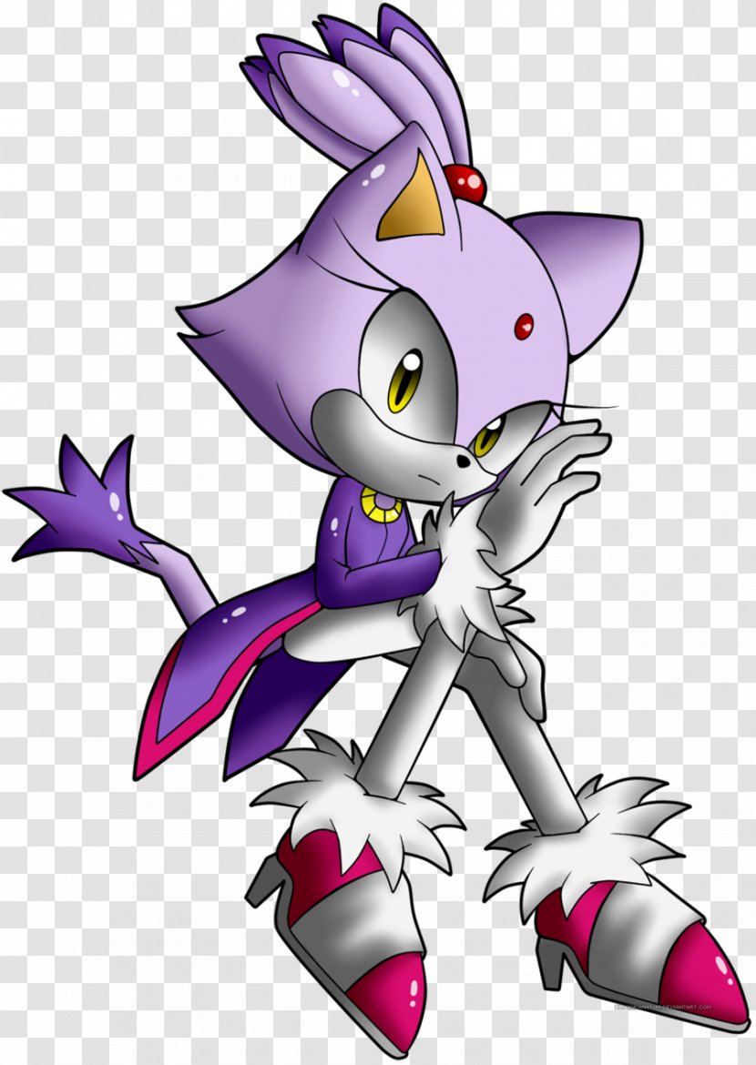 Blaze The Cat Shadow Hedgehog Sonic And Black Knight - Silver Transparent PNG