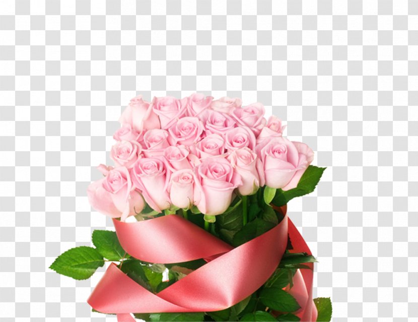 Flower Bouquet Rose Floristry Wallpaper - Pink - White Transparent PNG