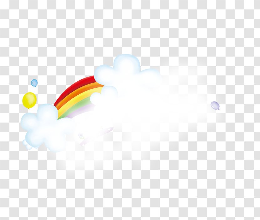 Rainbow Cloud Iridescence - Computer - Clouds Transparent PNG