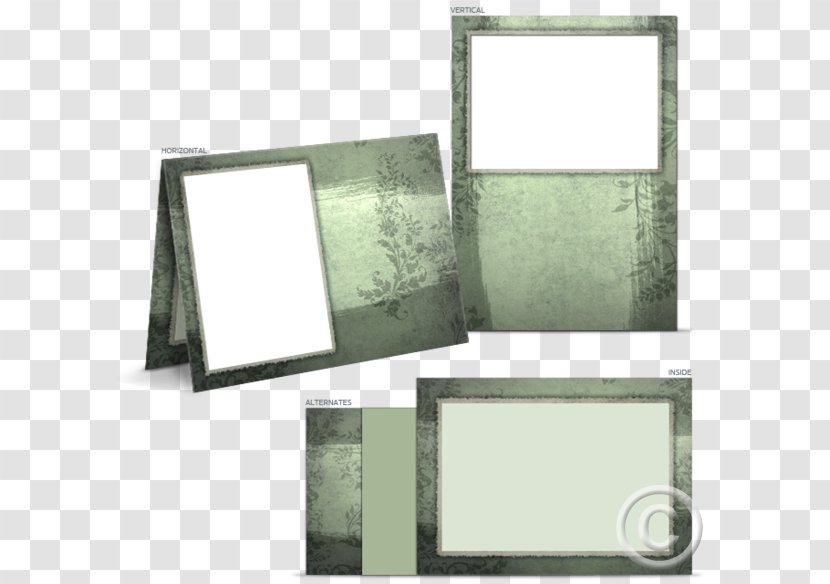 Rectangle Greeting & Note Cards Picture Frames Glass - Spanish - Card Templates Transparent PNG