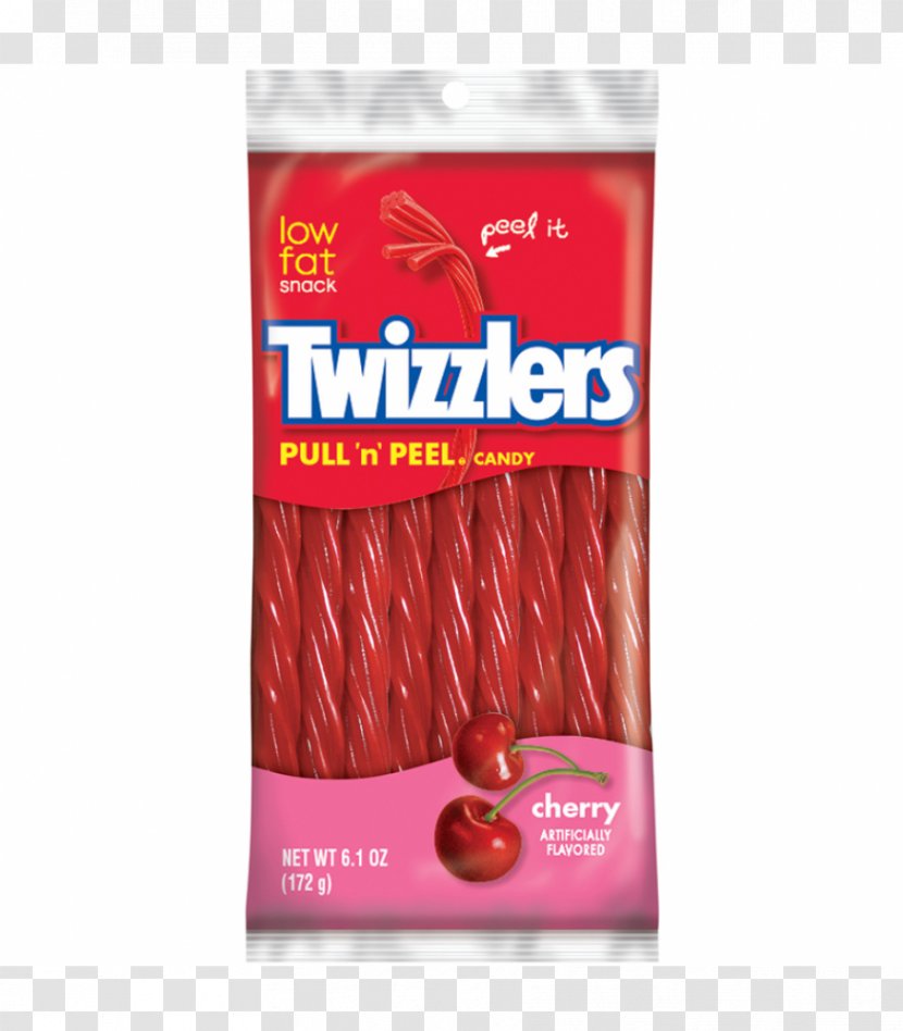 Liquorice Twizzlers Strawberry Twists Candy United States Cotton - Cherry Transparent PNG