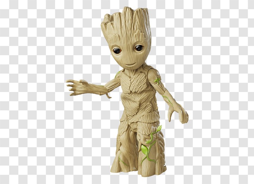 Baby Groot Colossus Action & Toy Figures Dance - Tree Transparent PNG
