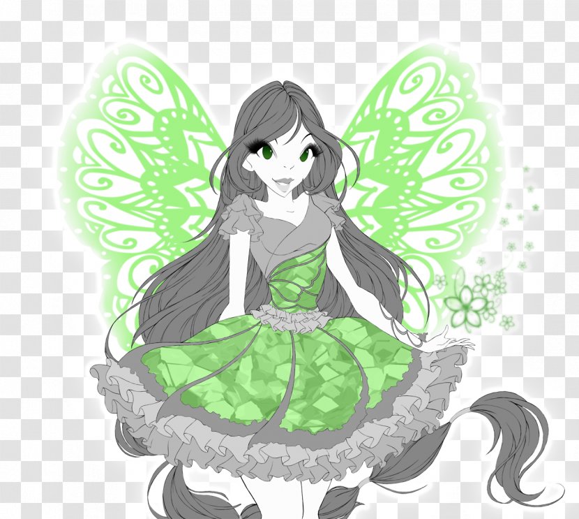 Fairy Flora Fan Art Visual Arts - Winx Club 3d Magic Adventure Transparent PNG