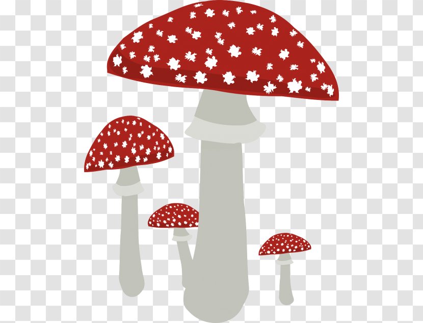 Amanita Muscaria Agaric Mushroom Clip Art Fungus - Poison Transparent PNG